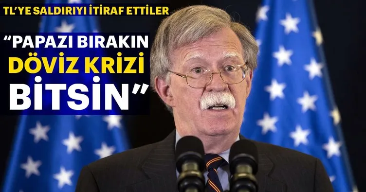 ‘Papazı bırakın döviz krizi bitsin’