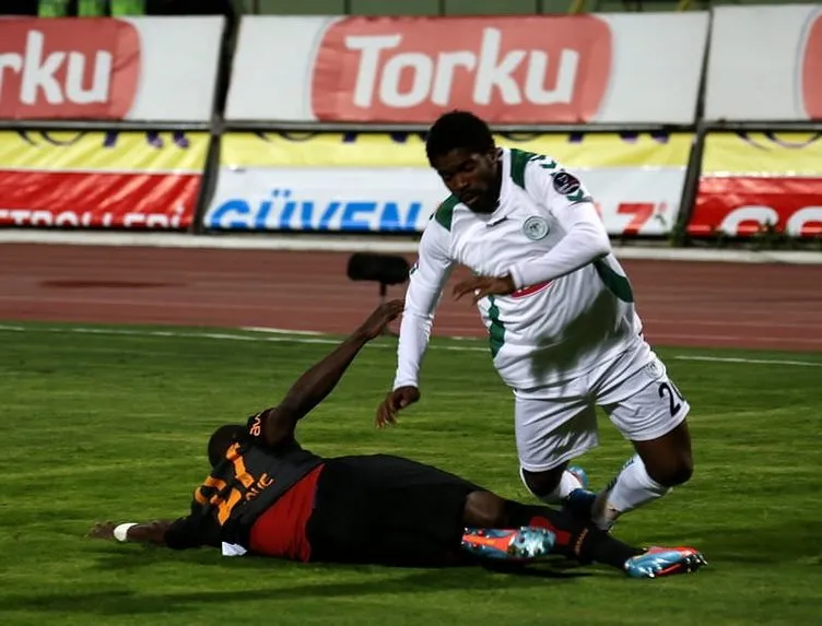 T. Konyaspor - Galatasaray maçının fotoğrafları