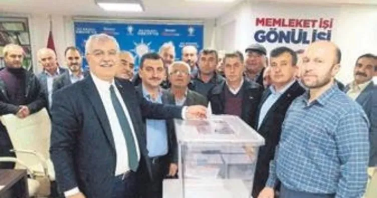 AK Parti Burdur’da delege seçimleri