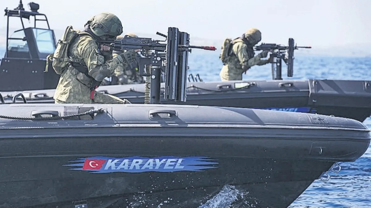 Mavi Vatan'da Karayel Rüzgarı: TSK'nın Yerli Hücumbotu İlk Kez Tatbikatta