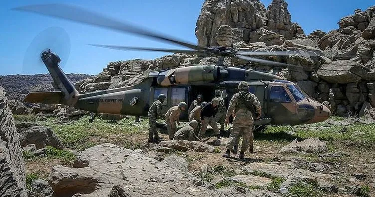 PKK’ya yapılan hava operasyonunda 8 terörist öldürüldü