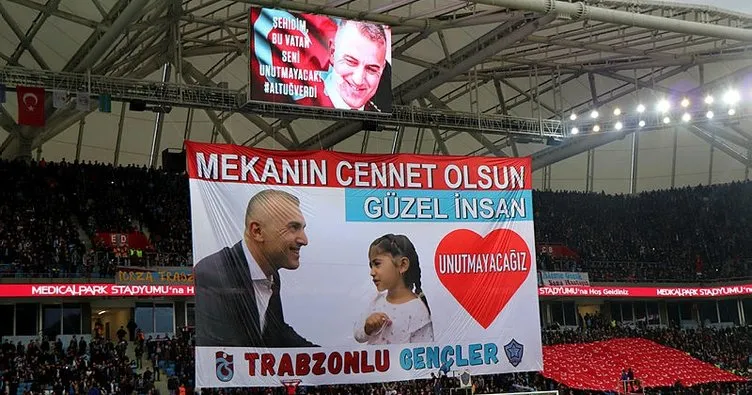 Şehit Rize Emniyet Müdürü Altuğ Verdi, Trabzon’da unutulmadı