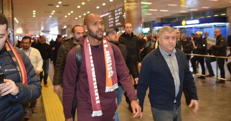 Galatasaray’ın yeni transferi Marcao, İstanbul’da