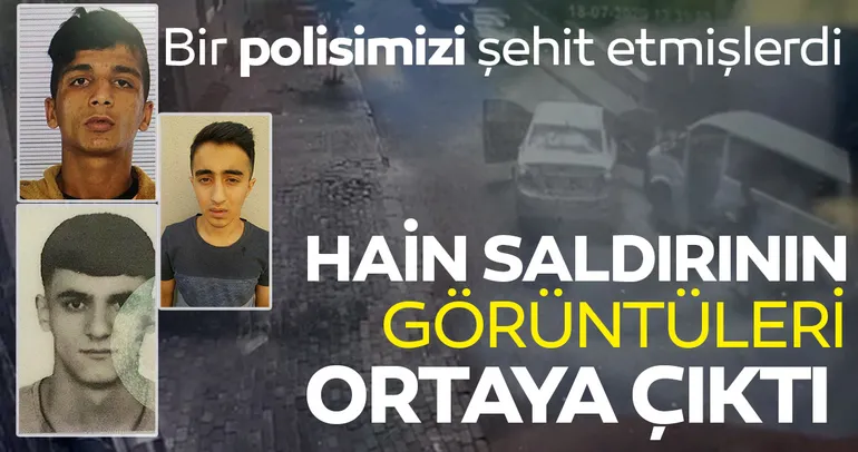O hainin saldırdığı anlar! Bağcılar’daki polise hain silahlı saldırının görüntüleri ortaya çıktı