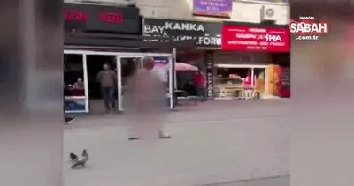 Ankara’da çıplak vatandaş görenleri şoke etti | Video