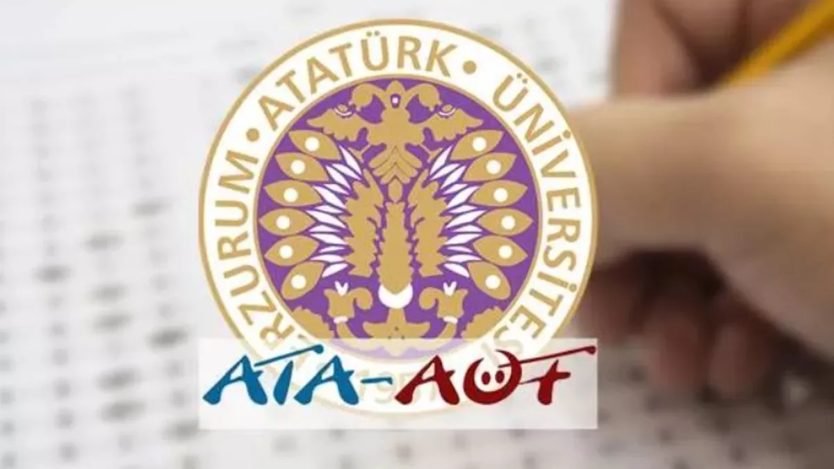 ATA AÖF ne zaman ve saat kaçta yapılacak, sınav giriş belgesi nasıl alınır? 2026 ATA AÖF sınav takvimi
