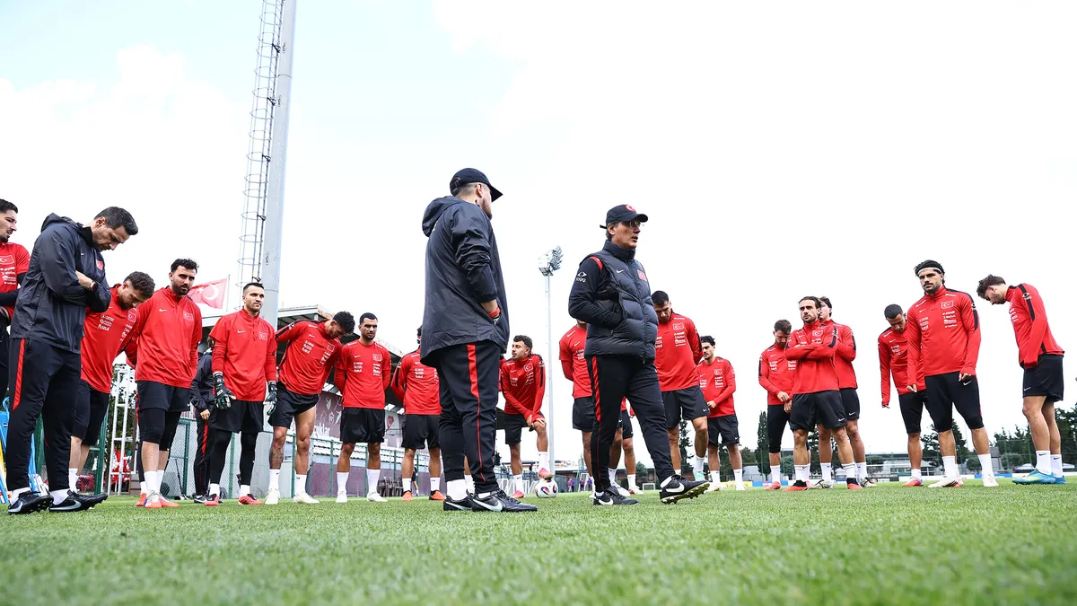 A Milli Futbol Takımı, Belçika maçına hazır!