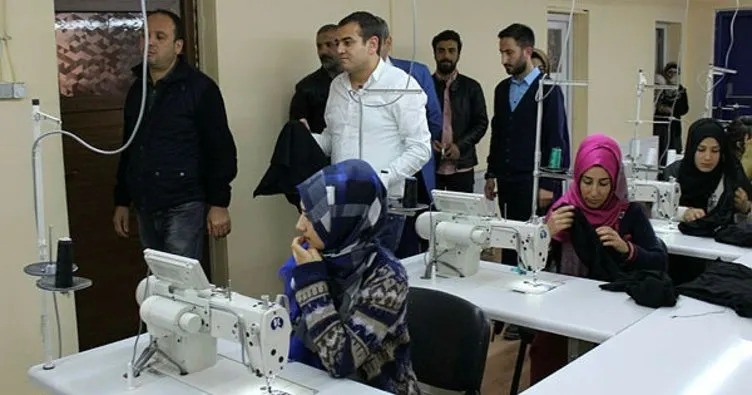 Genç kızların umudu tekstil firması sipariş almaya başladı