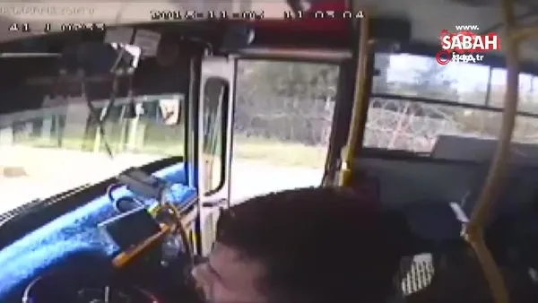 Kocaeli'de halk otobüsü sürücüsü saatlerce durakta bekleyen engelli çocuk için güzergahını değiştirdi! Olay anları kamerada...