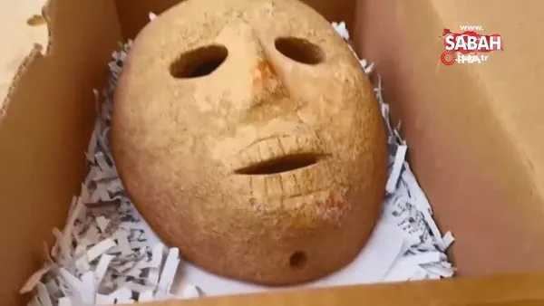 El Halil’de 9 bin yıllık maske bulundu