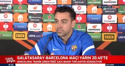 Xavi Hernandez: Çok zor bir atmosfer olacak