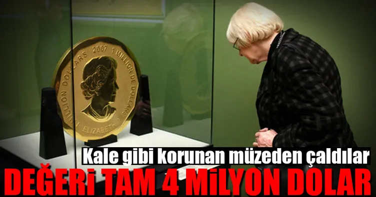 Kale gibi korunan müzeden çaldılar