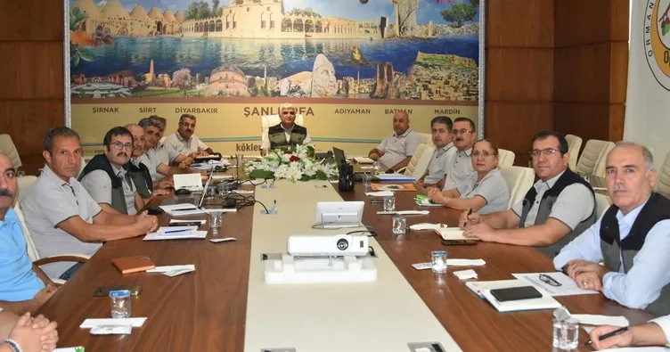 Şanlıurfa OBM’de değerlendirme toplantısı