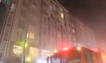 Sigara bir daireyi küle çevirdi