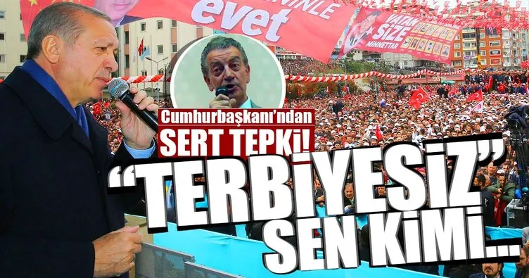 Erdoğan’dan tehditler savuran CHP’li vekile sert tepki