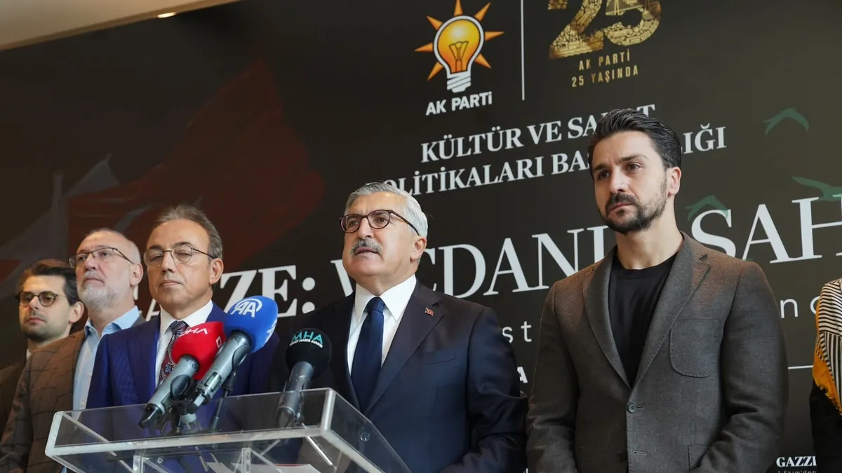 AK Parti'de "Gazze: Vicdanın Şahitliği" fotoğraf sergisi açıldı! Hüseyin Yayman: Katil Netanyahu'nun yargılanması şarttır