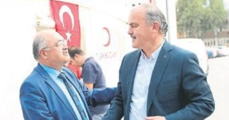 Belediye çalışanları kan bağışı yaptı