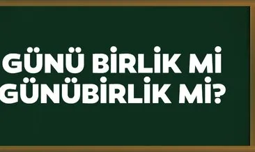 Günübirlik Nasıl Yazılır? TDK Açıklaması İle Günü Birlik Doğru Yazılışı Birleşik Mi, Ayrı M? #ankara Günübirlik Nasıl Yazılır? TDK Açıklaması İle Günü Birlik Doğru Yazılışı Birleşik Mi, Ayrı M? #ankara