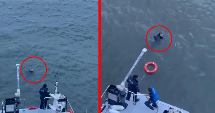 İstanbul’da korku dolu anlar! Haliç Metro Köprüsü’nden düştü! İşte o anlar...