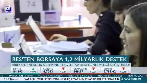 BES'ten borsaya 1,2 milyarlık destek