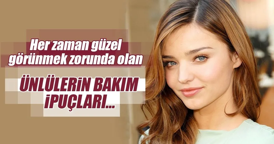 Unlu Isimlerin Cilt Bakim Sirlari Guzellik Haberleri