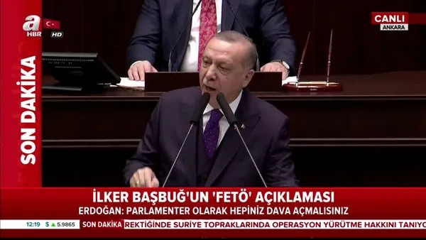 Cumhurbaşkanı Erdoğan, İlker Başbuğ'un açıklamalarına tepki gösterdi ve Meclis'e çağrıda bulundu | Video