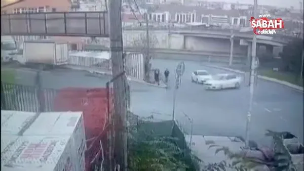 Beylikdüzü'nde polise silah çekip ters yönde kaçan şüpheliler böyle yakalandı | Video