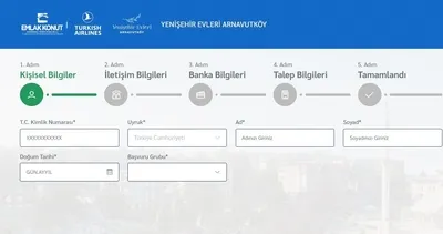 THY Emlak Konut projesi başvuru ekranı 2023: Emlak Konut ve THY Yenişehir Evleri Arnavutköy Projesi başvurusu nasıl ve nereden yapılır, kura sonuçları ne zaman açıklanacak?