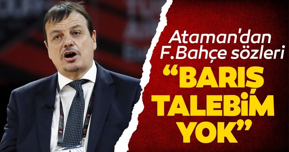 Ergin Ataman Dan Fenerbahce Itirafi Spor Haberleri