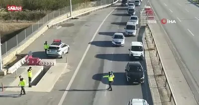 Drone tespit etti, jandarma ceza yazdı | Video
