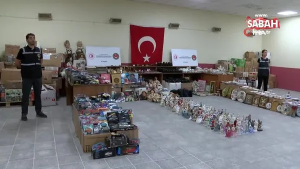 Erenköy’de 4 milyon TL değerinde 14 ton kaçak eşya ele geçirildi | Video