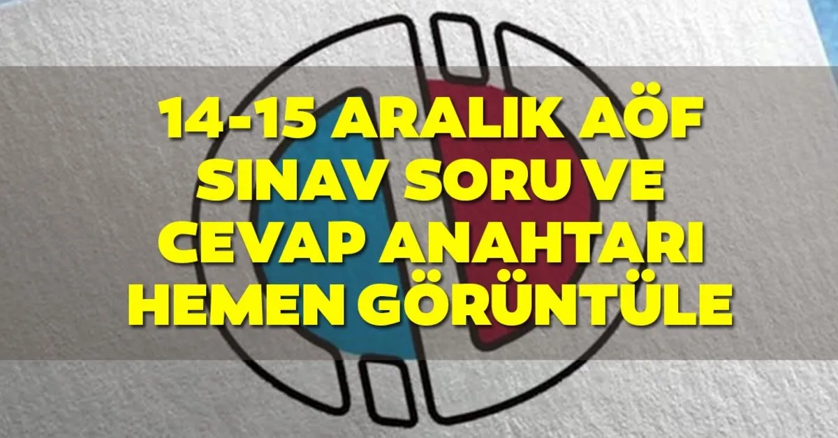 aof vize sorulari ve cevaplari 2019