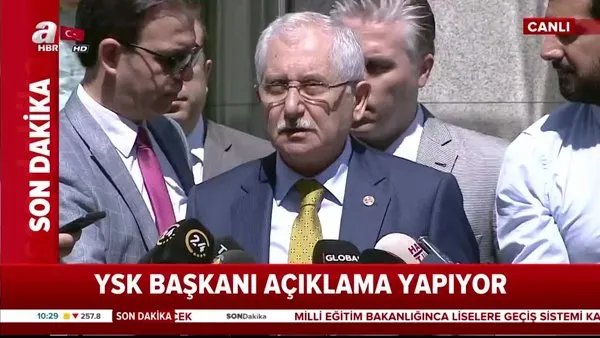YSK Başkanı Sadi Güven'den 23 Haziran İstanbul seçimi açıklaması