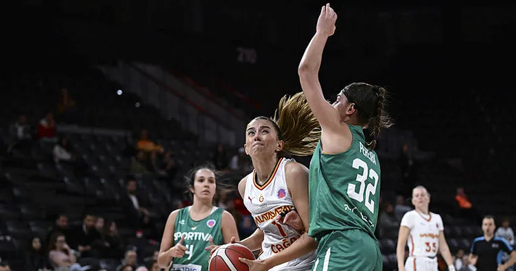 Galatasaray, 32 sayı farkla kazandı