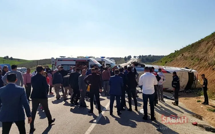 Adana’da 15 kişinin yaralandığı kazada can pazarı