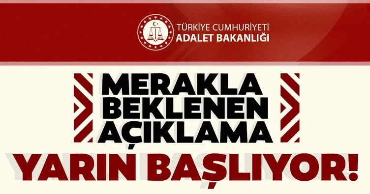 Adalet Bakanı Abdülhamit Gül’den gündeme dair çok önemli açıklamalar!