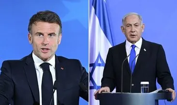 Macron Netanyahu ile görüştü: Hem uyardı hem de dayanışma mesajı verdi