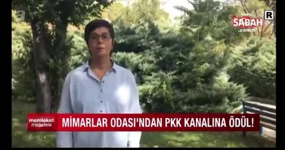 Mimarlar Odası’ndan skandal hareket! PKK’nın kanalı Jin TV’ye habercilik ödülü verildi | Video