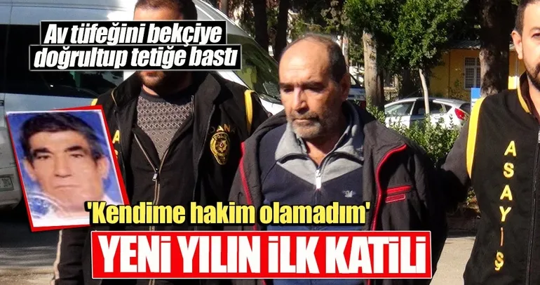 Yeni yılın ilk katili!
