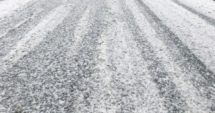 Başkentte kar yağışı etkili oldu