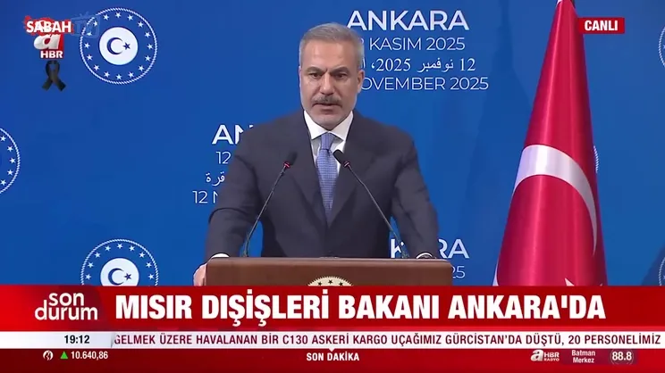 Bakan Fidan'dan Gazze açıklaması