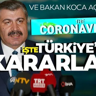 SON DAKİKA: Sağlık Bakanı Koca'dan flaş Koronavirüs açıklaması: Sınırlar kapatıldı, uçuşlar durduruldu!