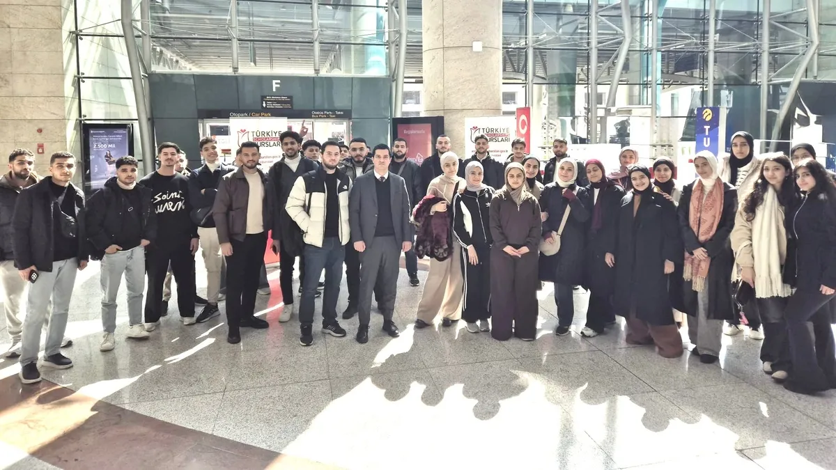 Gazze’nin geleceğini inşa edecek öğrenciler Türkiye’de Gazze’nin geleceğini inşa edecek öğrenciler Türkiye’de