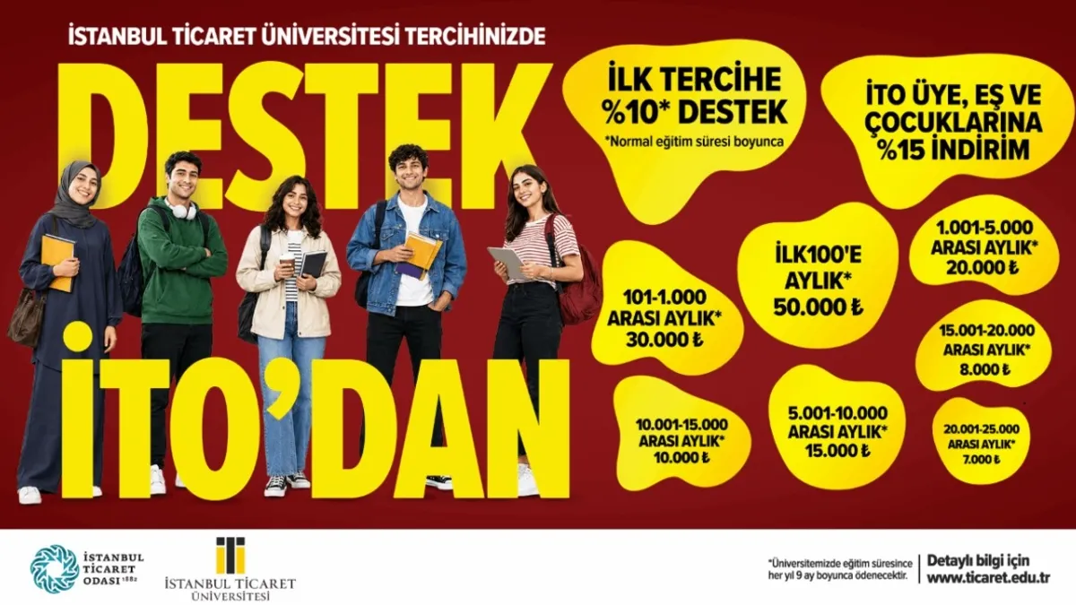 İstanbul Ticaret Üniversitesi Tercih Günleri Başladı