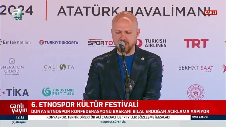 Bilal Erdoğan, 6. Etnospor Kültür Festivali'nin açılışında konuştu | Video