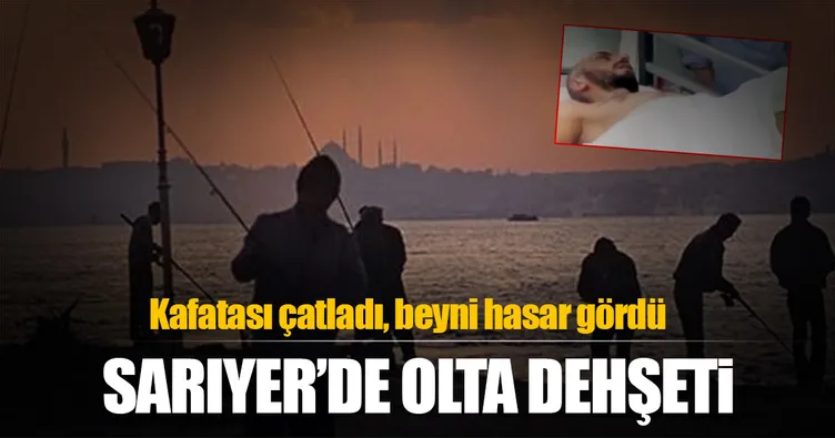 Aşiyan’da olta dehşeti