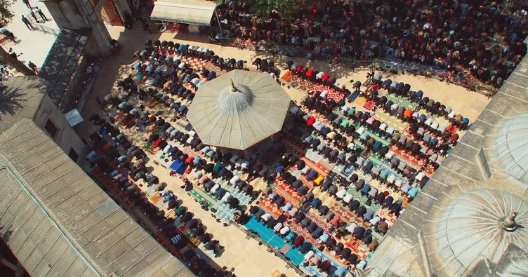 Ramazanın son cuması eda edildi