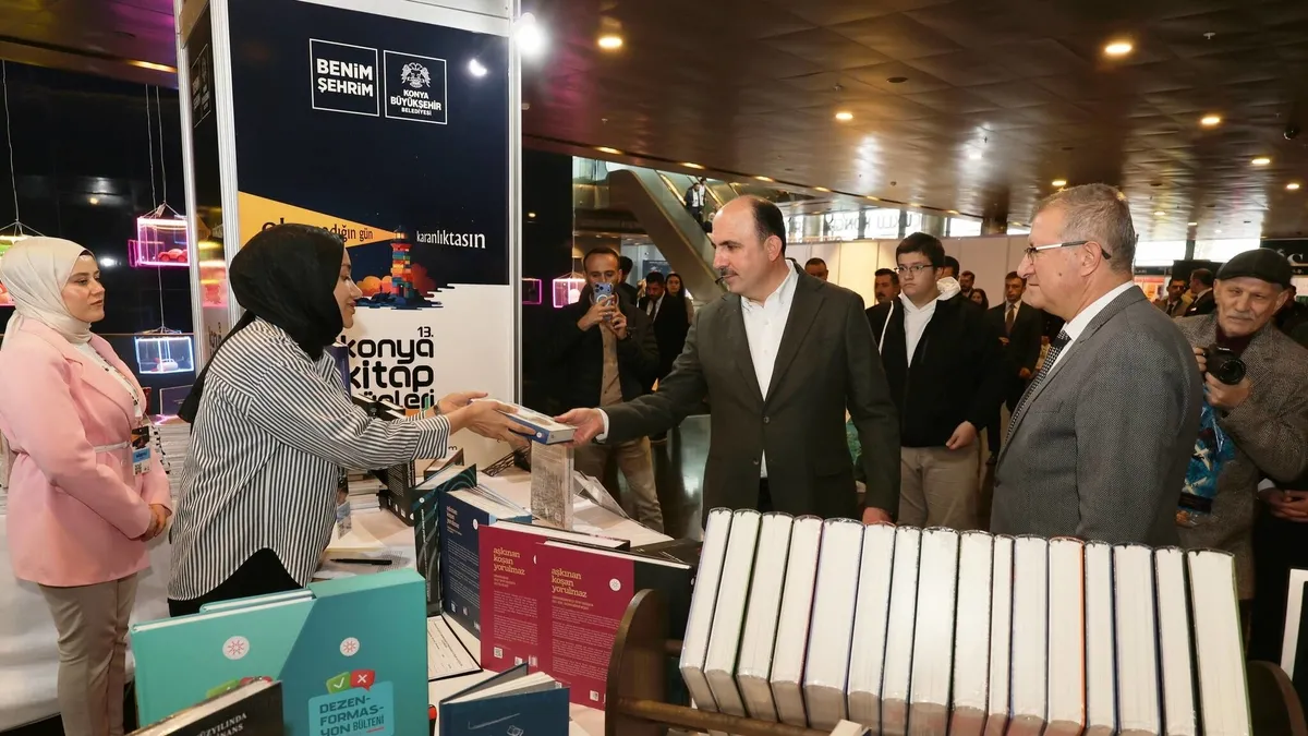 Konya'da dev organizasyon başladı: Yüzbinlerce kitapseveri buluşturacak! haber görseli