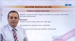 EBA TV - 11. Sınıf Türk Dili Ve Edebiyatı Konu, Mantık, Karşılaştırma, Bağlaç Ve Ek Hataları