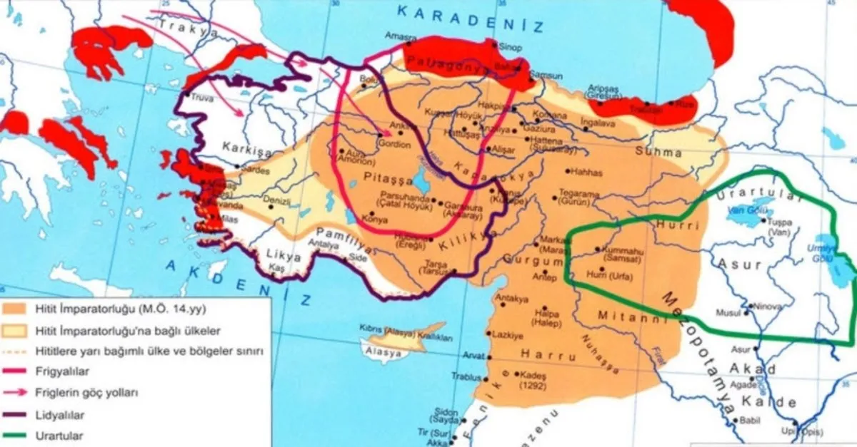 anadolu medeniyetleri tarihi ve